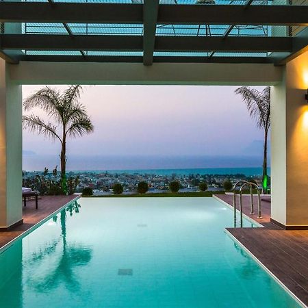 Villa Emilia I Luxury, Amazing Seaview, Next To The Town Kíssamos Buitenkant foto