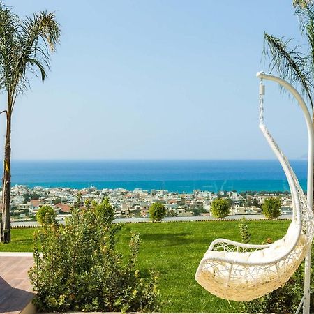 Villa Emilia I Luxury, Amazing Seaview, Next To The Town Kíssamos Buitenkant foto