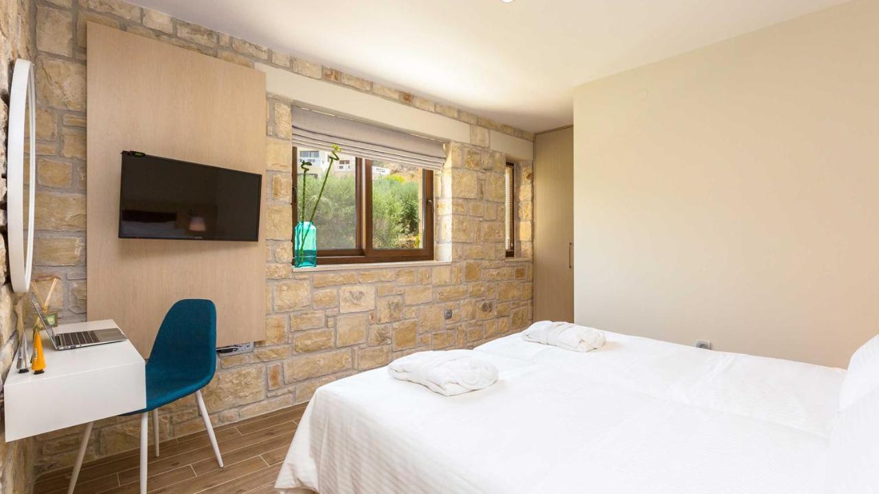 Villa Emilia I Luxury, Amazing Seaview, Next To The Town Kíssamos Buitenkant foto