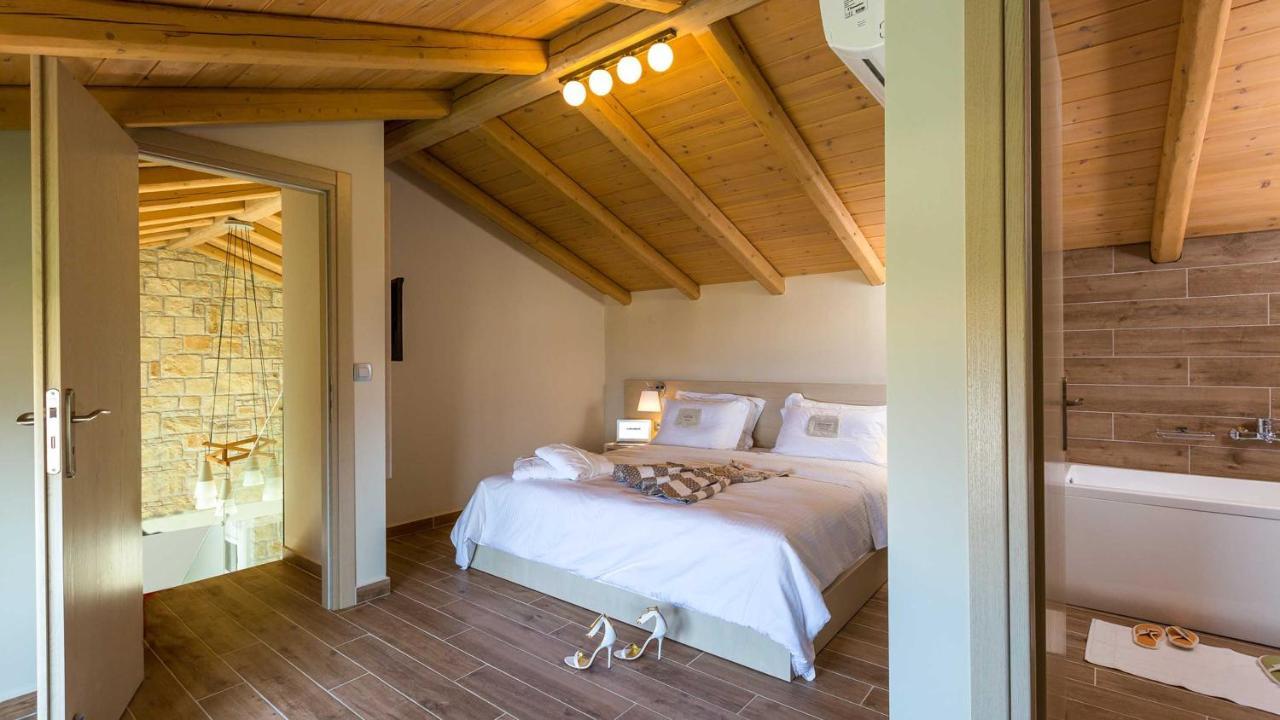 Villa Emilia I Luxury, Amazing Seaview, Next To The Town Kíssamos Buitenkant foto