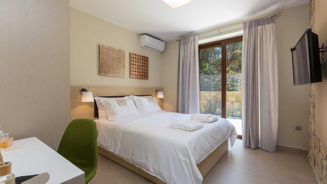Villa Emilia I Luxury, Amazing Seaview, Next To The Town Kíssamos Buitenkant foto